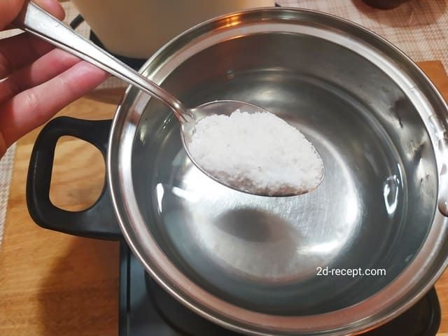 Засыпаем соль