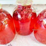 Компот из малины в банках